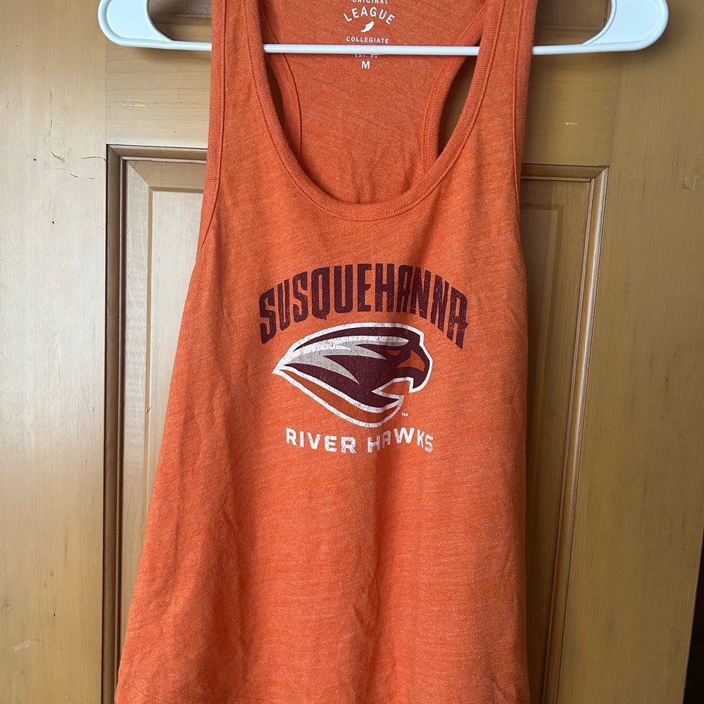 Orange Susquehanna River Hawks Tank Top